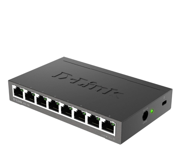 D-Link 8p DGS-108 (8x10/100/1000Mbit) - 78605 - zdjęcie 2